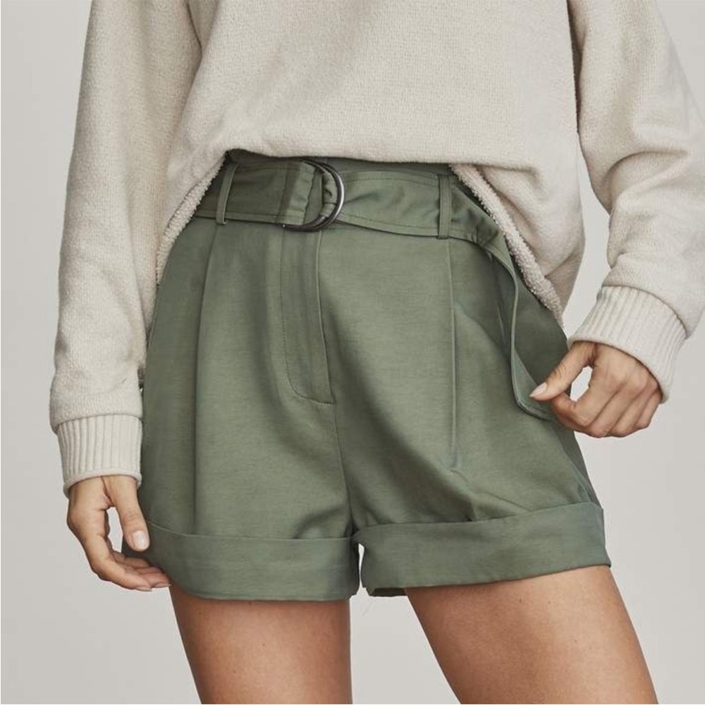 Olive Green Women's Shorts